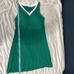 Xersion  Women Green V Neck Sleeveless Tennis Dress Quick Dri Size Medium NWT Photo 8