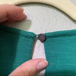 Deletta Anthropologie  Green Sleeveless Peplum Blouse Womens S Y2K Twee Preppy Photo 5