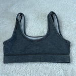 Aritzia TNA Gray Sports Bra Bralette Athletic Scoop Neck Sleeveless Activewear Size M Photo 1