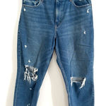 Abercrombie & Fitch  The Mom High Rise Distressed 14 Short Photo 0