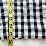 Loft Ann Taylor Marisa Cropped Gingham Checkered Black and White Ankle Pants Sz4 Photo 12