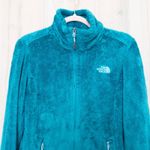 The North Face  Womens Fleece Jacket Size S Teal Full Zip Outdoor Gorpcore Cozy Photo 1