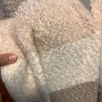 Venus  Open Front Cardigan Wide Stripe In Soft Neutrals, Pockets, Very Soft Photo 3