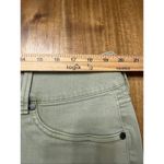 Torrid  Denim Women's Jegging Cropped Ankle Plus Size 24 Green Stretch 3 Button Photo 6