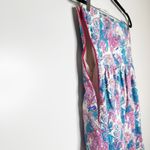 Vineyard Vines Ocean Life Strapless Mini Dress Women's Pink Blue Size 4 Photo 3