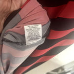 Nikki Poulos Maxi Dress Sleeveless Red Black stretchy sz XL long Cruise Beach Photo 6