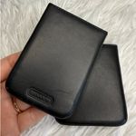 Coach Vintage y2k Black Credit Case Business Card Photo 5