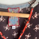 Johnny Was  Roslyn Toni Floral Patchwork Blouse Small Photo 5