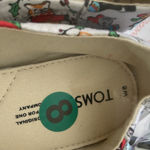 Toms ‎ Christmas Cats Shoes 8 Holiday Flats Slip On Photo 5