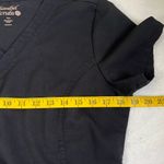 Sanibel Scrubs Women’s Scrub Top Size Small Black Photo 4