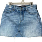 Hollister ‎ jean High Rise Skirt Size 1 Photo 0