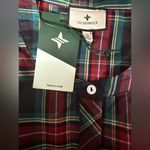 Tuckernuck  | NEW Festive Plaid Tartan Royal Shirt Mini Dress Size XL Photo 11