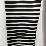 Athleta  Black and White Stripe Crop Leggings size S Photo 7