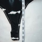 Olivaceous tie dye strappy v neck bodysuit in size medium Photo 11