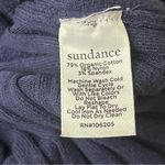 Sundance Navy Blue Ribbed Sweater Fitted Knit Top Fishermen Anglercore XS Y2k Photo 7