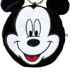 Disney Vintage Mickey Mouse Bean Bag Coin Purse Keychain Black Photo 4