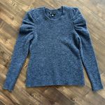 International concepts I.N.C. Puffy Wool Blend Sweater Smoky Blue XS Photo 5