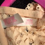 PINK - Victoria's Secret VS PINK Peach/Pink Lace Bustier Photo 5