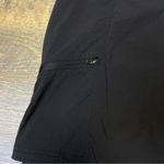 L.L.Bean Wrap Snap Skort Zip Pockets Black Casual Outdoor Golf Women's Size 14 Photo 3