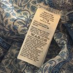 J.Crew  Flutter-sleeve button-up shirt in bandana block print Blue Small Photo 4