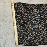 Chic Leopard Print Velvet Burnout Scarf Shawl Wrap Women's Fashion Accessory Brown Photo 2