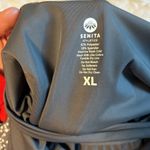 Senita Athletics  Gray Dotted One Piece Swimsuit Photo 3