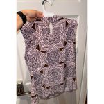 Tommy Hilfiger pink and brown fits like medium blouse airy top work shirt Photo 2