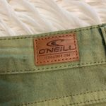 O'Neill O’NEILL ankle junior Pants size 7 inseam 24” good condition color green Photo 5