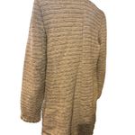 Karl Lagerfeld Tweed Jacket Fringed‎ Edges Black Buttons Professional Business Chic Coat Photo 5