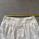 Studio West  Apparel Woman's Large Midi Skirt White Boho Whimsical Hippie Cotton Photo 5