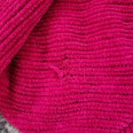 Ship N Shore Sport Vintage Cable Knit Fuschia Pink Acrylic Sweater Size Medium Photo 6