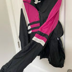 EUC | Vintage La Soutien‎ women’s colorful windbreaker — small Black Photo 2