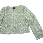 J.Crew NWT Quilted Louisa Lady Jacket in Ivory Colour Fields Liberty Floral 2 Photo 2