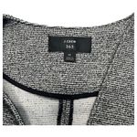 J.Crew 365 Blazer Womens Medium Black Gray Open Front Textured Cardigan Pockets Photo 7