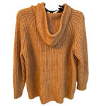 Aerie  rust brown ribbed pullover hoodie sweater, excellent condition size M Photo 7