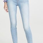 7 For All Mankind | High-Rise Button Fly Skinny Jeans in Vail size 27 Photo 0