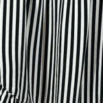 Tommy Bahama  Off-Shoulder Black & White Striped High-Low Midi Dress XS Photo 8
