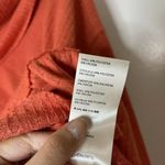 Anthropologie Maeve Addie Ruffled Hacci Orange cowl neck Sweater size XS Photo 5