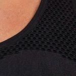 Flag Nor Fail NWT Seamless Lasercut Racerback Sports Bra in Black Size Medium Photo 7