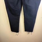 Frank & Eileen  Black Cotton Blend Wickow Italian Chino Size 8 Raw Hem Classic 25 Photo 6