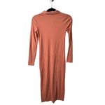 Aerie ribbed Henley long collared dress women’s size XS Photo 9