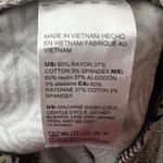 Chico's Chico’s Geometric Print Stretch Pants Womens 12R Black Tan Modern Workwear Photo 5