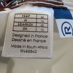 Roidal brand bikini swimsuit featuring a brown and white floral print NWT Size 12 Photo 6