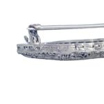 Sterling Silver  Victorian Art Deco pin Brooch Photo 4