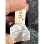 Purple Cowl Neck Short Sleeve Top Size L Size L Photo 5