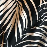 Cacique Swim Black White Palm One Piece Swimsuit 18 Cut~Out Padded Bra Summer Photo 7