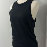 Lululemon Size 4 Black Mesh Racerback Tank Top Photo 3