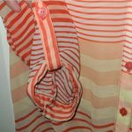 BCX πππBOGOHO πππβTie Front Sheer Button Down Blouse Photo 7