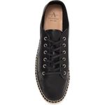 Aquatalia  flyn water resistant espadrille lace up leather sneakers new Photo 7