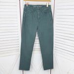 American Eagle  Corduroy Mom Straight Jean Pants Teal Green 4 Photo 1